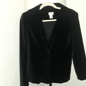 Ann Taylor  Velvet Blazer